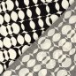 Preview: Viskose Popeline - Nerea - black/white