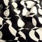 Preview: Viskose Popeline - Nerea - black/white
