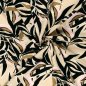 Preview: Viskose Popeline - Piera - sand/rose/black