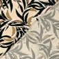 Preview: Viskose Popeline - Piera - sand/rose/black