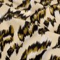 Preview: Viskose Popeline - Poldi - sand/black/brown