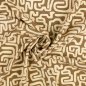 Preview: Viskose Popeline - Rumen - creme/braun
