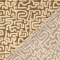 Preview: Viskose Popeline - Rumen - creme/braun