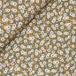 Preview: Viskose - Potpouri Flowers - chocolate/mint/ocre