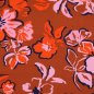 Preview: Viskose mit LENZING™ ECOVERO™ Fasern - Risa Flowers - caramel