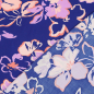 Preview: RESTSTÜCK 0,90m !!! - Viskose mit LENZING™ ECOVERO™ Fasern - Risa Flowers - cobalt