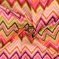 Preview: Viskosesatin - matt - Kalina - multicolor pink