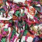 Preview: Viskosesatin - matt - Panther - fuchsia