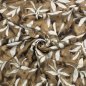 Preview: Viskose Slub - Blaise Leaves - brown