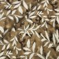 Preview: Viskose Slub - Blaise Leaves - brown