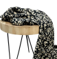 Preview: RESTSTÜCK 0,50m !!! - Viskose - Small Stains - black