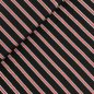 Preview: Viskose - Streifen - schwarz - metallic silber