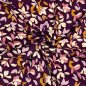 Preview: Viskosestretch - Flower Iris - dark purple