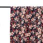 Preview: RESTSTÜCK 1,10m !!! - Viskose Stretch Satin - Rosella - navy