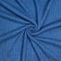 Preview: RESTSTÜCK 0,50m !!! - Viskose Strick - gerippt - indigoblau