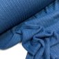 Preview: Viskose Strick - gerippt - indigoblau