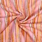 Preview: Viskose - Aquarell Streifen - rosa