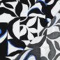 Preview: Viskose mit LENZING™ ECOVERO™ Fasern - Tosca - white/black/blue