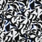 Preview: Viskose mit LENZING™ ECOVERO™ Fasern - Tosca - white/black/blue