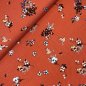 Preview: Viskose Twill - Birds & Flowers - rost
