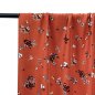 Preview: Viskose Twill - Birds & Flowers - rost