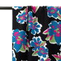 Preview: RESTSTÜCK 1,10m !!! - Viskose Twill - Flower Julieta - blau