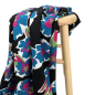 Preview: RESTSTÜCK 1,10m !!! - Viskose Twill - Flower Julieta - blau