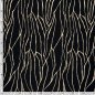 Preview: Viskose Twill - Linear Spirit - black/creme