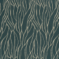 Preview: RESTSTÜCK 0,70m !!! - Viskose Twill - Linear Spirit - petrol/sand