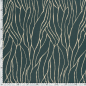 Preview: RESTSTÜCK 0,70m !!! - Viskose Twill - Linear Spirit - petrol/sand