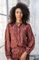 Preview: Viskose Twill - Linear Spirit - rost/light rose