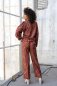 Preview: Viskose Twill - Linear Spirit - rost/light rose