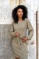 Preview: Viskose Zopfstrick - Scandi - khaki meliert