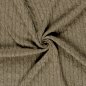 Preview: Viskose Zopfstrick - Scandi - khaki meliert