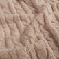 Preview: Viskose Zopfstrick - Scandi - nude meliert