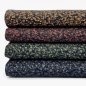 Preview: Viskosejersey - Blumenranke - schwarz khaki