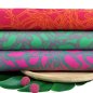 Preview: Viskosejersey - Capaia - magenta/grün