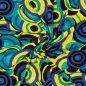 Preview: Viskosejersey - Circle - royal