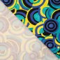 Preview: Viskosejersey - Circle - royal