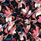 Preview: RESTSTÜCK 0,50m !!! - Viskosejersey - Florina Flowers - black