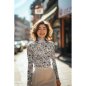 Preview: Viskosejersey - Helice Flowers - sand