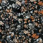 Preview: Viskosejersey - Mareen Flower - ocker
