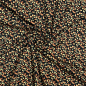 Preview: RESTSTÜCK 0,80m !!! - Viskosejersey - Mini Leaves - ocre