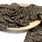 Preview: RESTSTÜCK 0,80m !!! - Viskosejersey - Mini Leaves - ocre