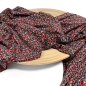 Preview: RESTSTÜCK 0,50m !!! - Viskosejersey - Mini Leaves - red