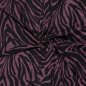 Preview: Viskosejersey - Night Line - beere/black