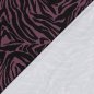 Preview: Viskosejersey - Night Line - beere/black