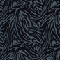 Preview: Viskosejersey - Night Line - greyblue/black