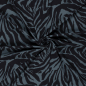 Preview: RESTSTÜCK 1,60m !!! - Viskosejersey - Night Line - greyblue/black