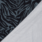 Preview: RESTSTÜCK 1,60m !!! - Viskosejersey - Night Line - greyblue/black